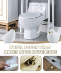 Ceramic Decorative Bird Shaped Toilet Bolt Covers 2 Pack Bathroom Hardware Upgrade for standard floor-mounted toilets.