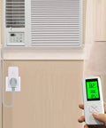 Wireless Temperature Controller Digital Plug In Thermostat Outlet With Built In Temp Sensor And Remote Control for AC