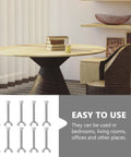 Stainless Steel Wing Nut And Machine Screw Kit with furniture and usage instructions