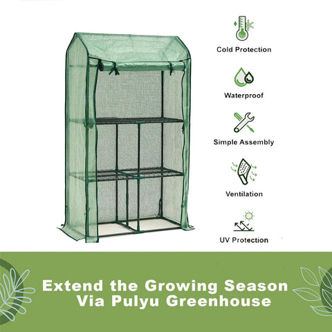 Mini Tabletop Greenhouse For Seedlings And Germination Indoor Outdoor Plant Cover Tent Humidity Dome 28 By 20 By 28 Inches Ideal For 10 By 20 Seedling Trays And Propagation Perfect For Seed Starting And Nursery Propagation Grab And Go
