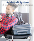Person with suitcase using G6 Sport Bug Detector For Hidden Cameras And Theft Prevention Sleek Fashionable Privacy Shield