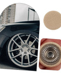 Car Headliner Repair Kit With 60 Pieces Headliner Buttons And Durable Rivets shown with car roof and button close-up