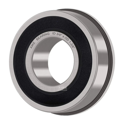 Four Pack Precision Bearings Compatible With 532009040 13359 9040H And 5920H for zero drag spins, showing a sealed ball bearing. ID 3/4" OD 1-3/8".