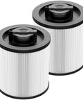 DXVC6910 Cartridge Filter Replacement For Wet Dry Vacuums DXV Series 06P 09P 10P 12P 14P 16P 2 Pack Easy Snap In Fit Durable Filtration