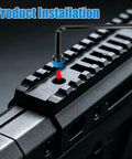 30 Piece Plug Set Screw Kit With Hex Wrench For Handgun Optics Cutouts One Eighth Inch Length Includes 6-48 8-40 10-32 Screws 10 Pieces Each For Secure Receiver Fit And No Sweat Install, black plug screw in optic cutout