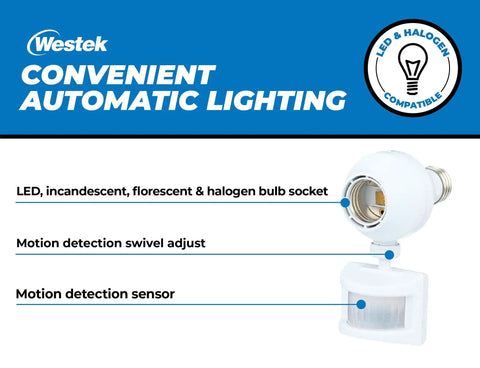 Motion Sensor Light Switch with Auto On When Motion Is Detected, Off 10 Minutes After No Motion, 180 Degree Sensing
