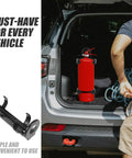 Car Fire Extinguisher Holder Wall Mounted Bracket Go To Universal Fit For Vehicles And Boats with extinguisher in trunk