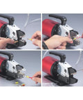 Top Tier Semi Automatic Pneumatic Terminal Crimper With 1.3 Ton Force And 0.6-0.8 Mpa Air Pressure for precise crimping of electrical wire terminals.