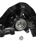 Front Two Piece Steering Knuckles and Wheel Hub Bearings Replacement Kit for Lexus RX330 RX350 RX400h and Toyota Highlander Hybrid 2004-2009 OEM-Grade Includes Two Knuckles