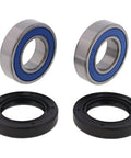 Wheel Bearing Seal Kit For Kawasaki Yamaha Replacement Set Built Tough With Triple Lip Seals And Stainless Steel Garter Spring ABEC 3