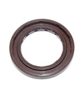 Brown rubber rotary shaft oil seal with metal inner ring and spring for hydraulic pump