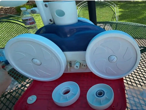 Idler Wheel Kit for Polaris Pool Cleaners C16 With Ball Bearing C60 Screw C55 And Washer C64, pool cleaner parts displayed