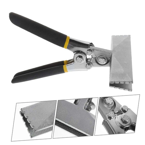 Manual Metal Bender Tool For Sheet Metal Folding And Flattening, Duckbill Pliers With Non Slip Chrome Vanadium Handle