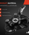 Front Right Steering Knuckle And Wheel Bearing Hub Assembly With ABS For Hyundai Elantra 2001 To 2006 2.0L Passenger Side