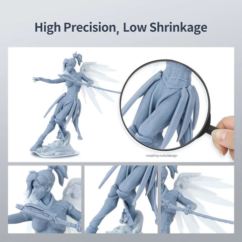 No Cap Tough Resin For 3D Printers Fast Cure At 365Nm For Lcd Dlp Sla Machines Grey 1Kg Jug Craft Delicate Parts That Go Hard Without Cracking Delivers Straight Fire Details Daily