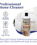 Maxout Deep Grout Cleaner For Tiles And Floors Powerful Ready To Use Cleaning Liquid 32 Oz Bottle in bathroom setting