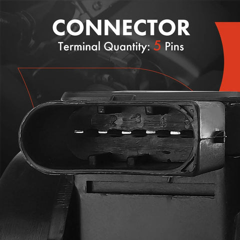 Mass Air Flow Sensor 5 Pin MAF Replacement Fits Hyundai Elantra 2003 2010 Sonata 2006 2008 Tiburon 2003 2008 Tucson 2005 2017 And Kia Optima 2006 2009 Sportage Rio Spectra5 Rio5 showing 5-pin connector