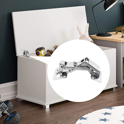 175 Degree Soft Close Cabinet Hinges Pair With Slow Smooth Hidden Frameless Design For Lazy Susan Cabinets And Folded Doors