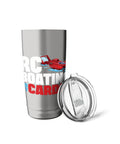 Boating Is My Cardio Insulated Stainless Steel Tumbler With Dual Wall Keeps Drinks Hot Or Cold, Leak Proof Lid With Clear Slider