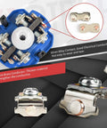 Heavy Duty Three Position Changeover Selector Switch 440V Universal Rotary Cam Switch conductive components