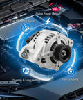 Beefed-Up 150 Amp Alternator Replacement For Santa Fe Sport 2.4L 2017-2018, Sonata 2.4L 2015-2019, Optima 2.4L 2016-2020
