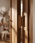 Heavy Duty 4 Inch Ball Bearing Door Hinges With Silky Smooth Operation And Rock Solid 304 Stainless Steel Build featuring a matte wood grain finish.
