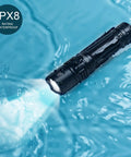 2000 Lumen EDC Flashlight With USB C Recharge Super Bright Pocket Clip Torch IPX8 Waterproof 1089 Foot Beam underwater