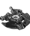 Front Right Steering Knuckle and Wheel Bearing Hub Assembly for Hyundai Sonata 2011 2012 2013 2.0L Without Sport Suspension, top view.