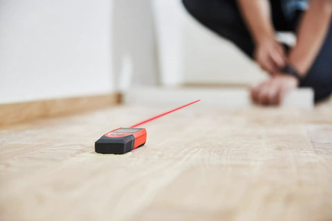 Disto D1 Laser Distance Meter With Bluetooth 4.0, 130 Ft Range, Quick Two-Button Operation, Precision To 1/16 Inch, Compact Black Red Laser Measure For DIYers, Home Reno Crews, And Pros