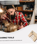 Wooden Mooring Tools Set for Ship Building Models, artisan using pro grade wooden ship modeling tools for hobbyists