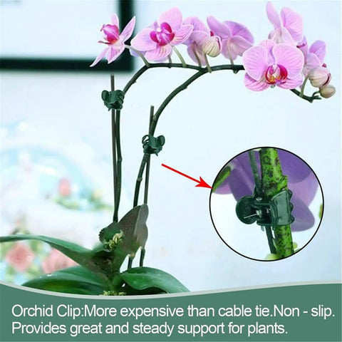 Flexible Plant Support Kit For Climbing Plants, 22 Bendable Brackets With Clip And Rustproof Coating, Great For Tomatoes, Flowers, Backyard Gardens, Balcony Setups, And Vertical Growth