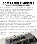 Compatible models list for Versatile 9V AC DC Power Supply Adapter for guitar pedals and pedalboards.