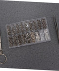 Must Have Mini Screw Kit Set Stainless Steel Miniature Screws With Screwdriver And Tweezers for Glasses Watches Cameras