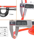 4 Gauge Amp Kit For Cars With All In One Pro Grade Install Bundle measurement details showing cable diameter and AWG standards