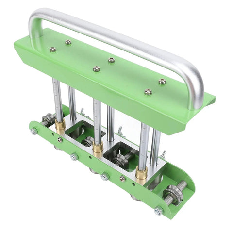 Rock Solid Three Station Roller Bender For No Sweat Metal Forming And Easy Standing Seam Roofing Work From Five Eighths To Four Inches In Twenty Nine To Twenty Two Gauge Steel Or Aluminum Sheets