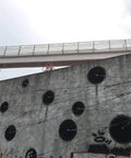 Building facade with cables attached, possibly for hoisting, showing Heavy Duty Backyard Zipline Cable Seven By Nineteen Braided