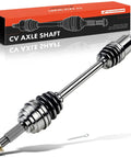 CV Axle Shaft Assembly For Nissan Versa And Versa Note Front Left Driver Side 2012-2018 1.6L L4 Auto CVT - Drop-In Replacement
