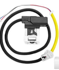 Washer Lid Lock Replacement For Front Load Washers No Fuss Easy Install Durable Replacement Part For MVWC465HW0 MVWC465HW1 MVWC465HW2 MVWC555DW1 MVWC565FW0 MVWC565FW1 MVWC565FW2 MVWX655DW1 MVWX655DW2 MVWX700AG0, with corrugated tube and wiring