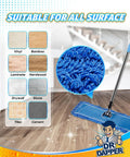 Top Shelf 3 Pack 36 Inch Microfiber Dust Mop Replacement Head Heavy Duty universal fit for various floor surfaces.