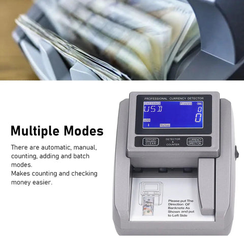 Portable Money Counter Handheld Cash Counter With LED Display Compact Efficient Cash Counting Machine for Small Businesses