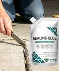 Premium Concrete Crack Filler Seals Deep Gaps With A Slick Waterproof Self Leveling Formula Perfect For Driveway Patching Masonry repairs.