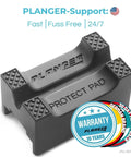 Protect Pad Rubber Axle Stand Pad For Car Jacking Protect Your Vehicle With A Durable Non Slip Pad That Fits Most Jacks And Cars