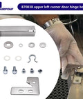 Top Left Refrigerator Door Hinge Cartridge Replacement For Sagging Doors And Creaks, Easy Install, Fits Standard Hinge Kits