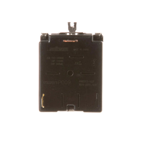 Back view of Rotary Start Switch WE4X881 for Dryer Replacement, OEM Quality, Easy Install, durable dryer start control for electric and gas dryers