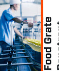 Factory worker using Clear Penetrant Spray For Food Grade Equipment, Odorless And Non Staining Rust Loosener on conveyor