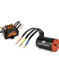 Firma 130A Brushless Smart ESC and 1900Kv Sensorless Motor Combo with Telemetry and Waterproof Build, front view.