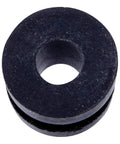 Top view of Specialty Hardware Rubber Grommet For Electrical Use Outer Diameter Seventeen Thirty Second Inch Inner Diameter Seven Thirty Second Inch
