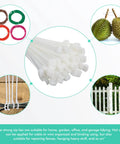 Heavy Duty 50 Pack 36 Inch Cable Zip Ties Ultra Strong Nylon Wire Ties for bundling and securing in various applications.