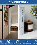 Heavy Duty Hidden Door Book Latch Featuring Slick Concealed Bookshelf Catch For Seamless Safe Room Upgrade And Smooth Operator DIY Stealth Lock Set, showcasing DIY-friendly installation with hidden design.