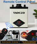 Heavy Duty Soldering Fume Extractor With 105W Motor Delivers 260 M3 Per Hour Airflow With 3 Stage Filtration 10 Fan Speeds Filter Clog Alerts